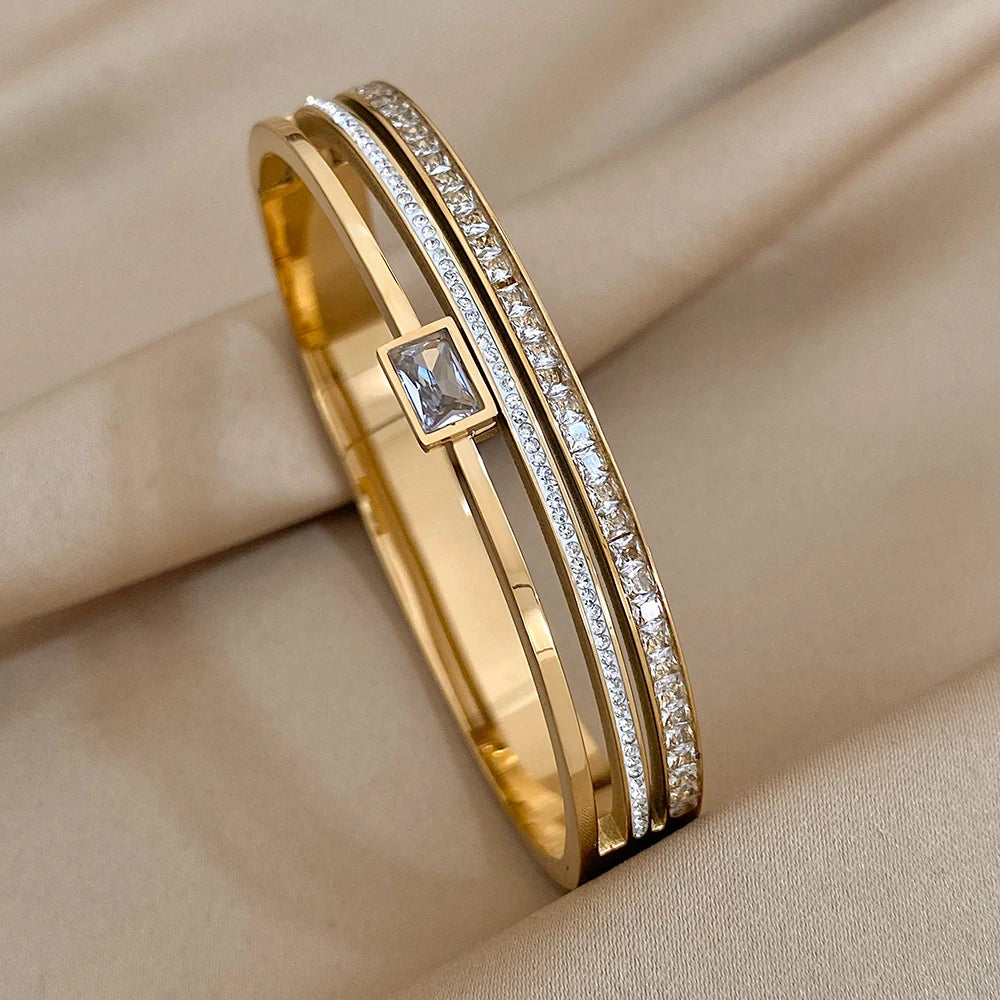 Stainless Steel Cuff Bracelet