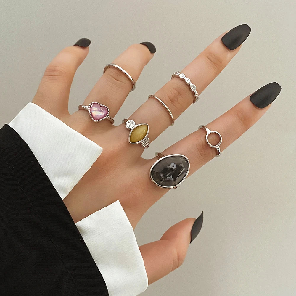 Trendy Geometric Ring