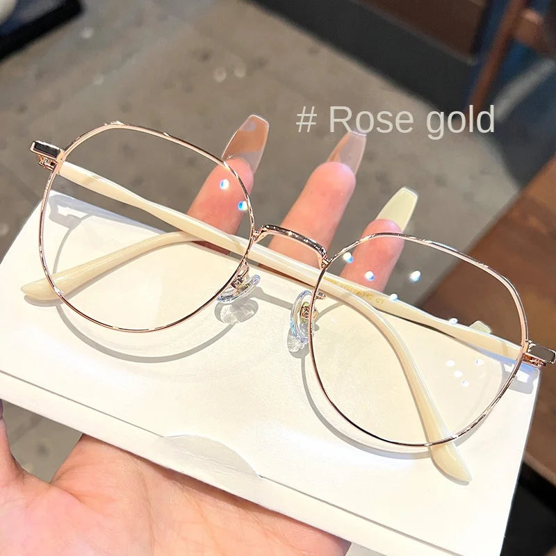 Clear Glasses Polygonal