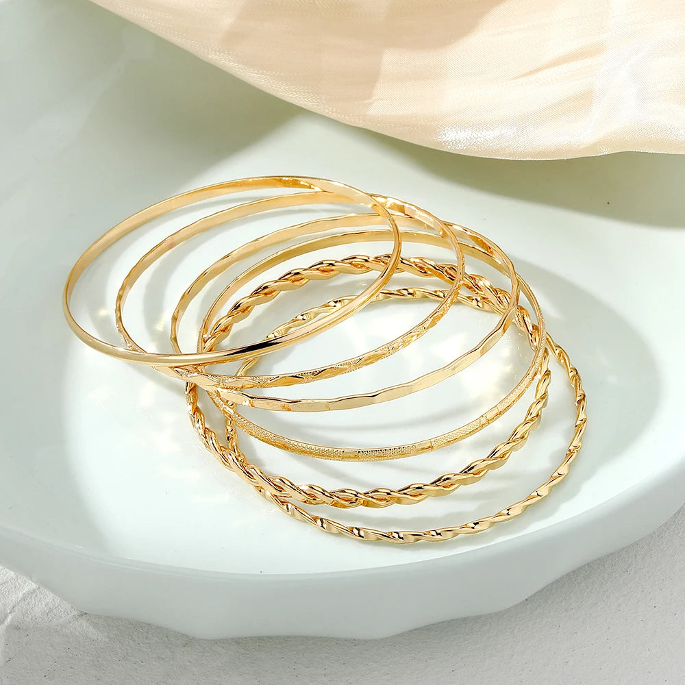 Bracelet Twisted Chain Bangle