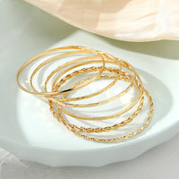 Thumbnail for Bracelet Twisted Chain Bangle