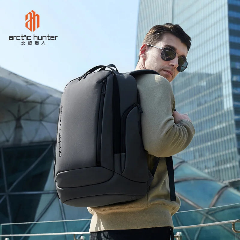 Business backpack with splash proof