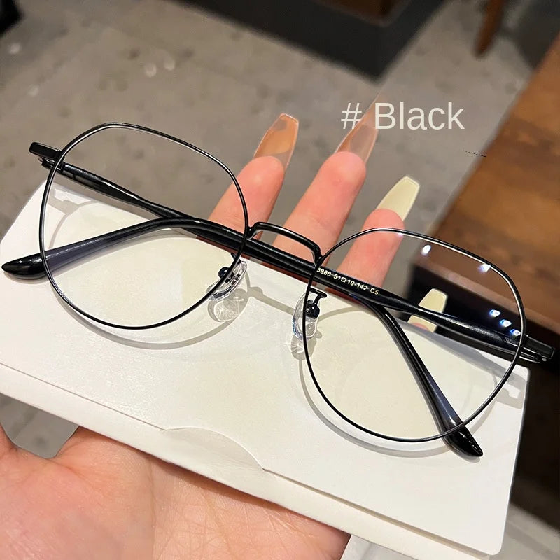 Clear Glasses Polygonal