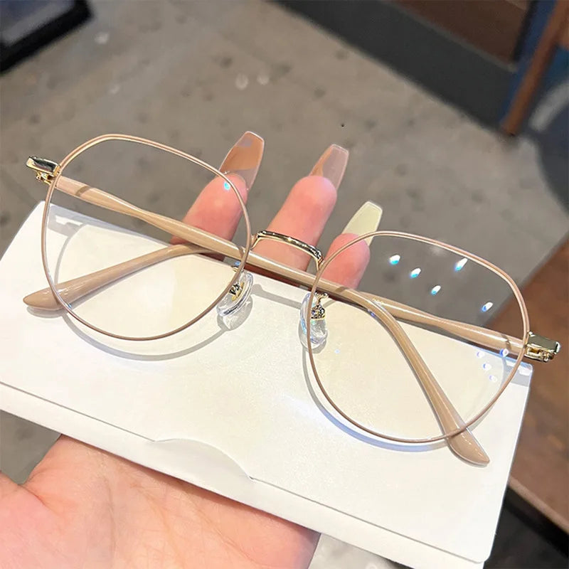 Clear Glasses Polygonal