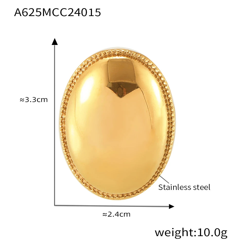 Retro Stainless Steel Ring
