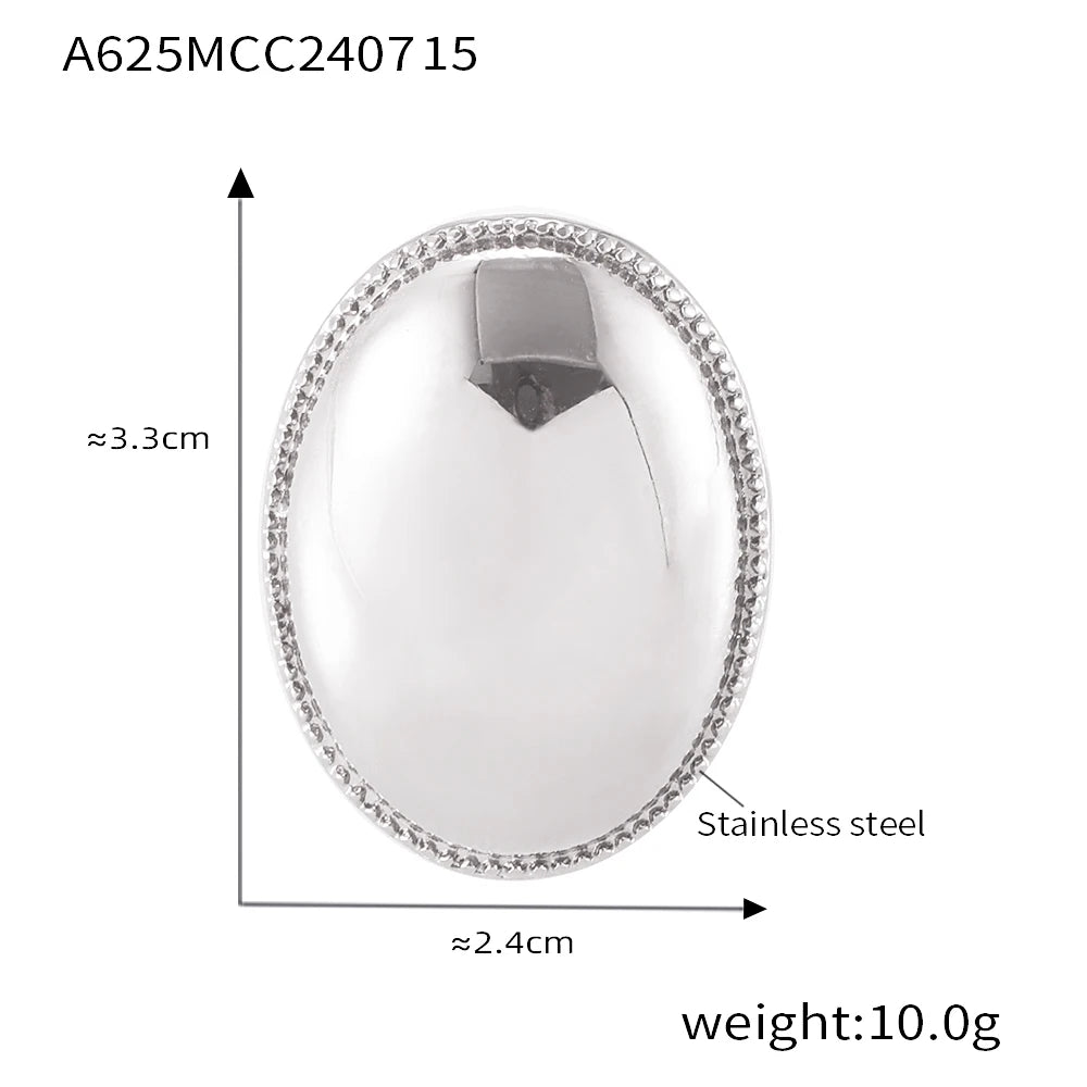 Retro Stainless Steel Ring