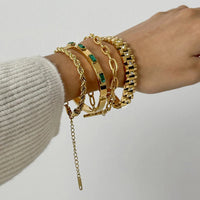 Thumbnail for Green Zircon Bracelet