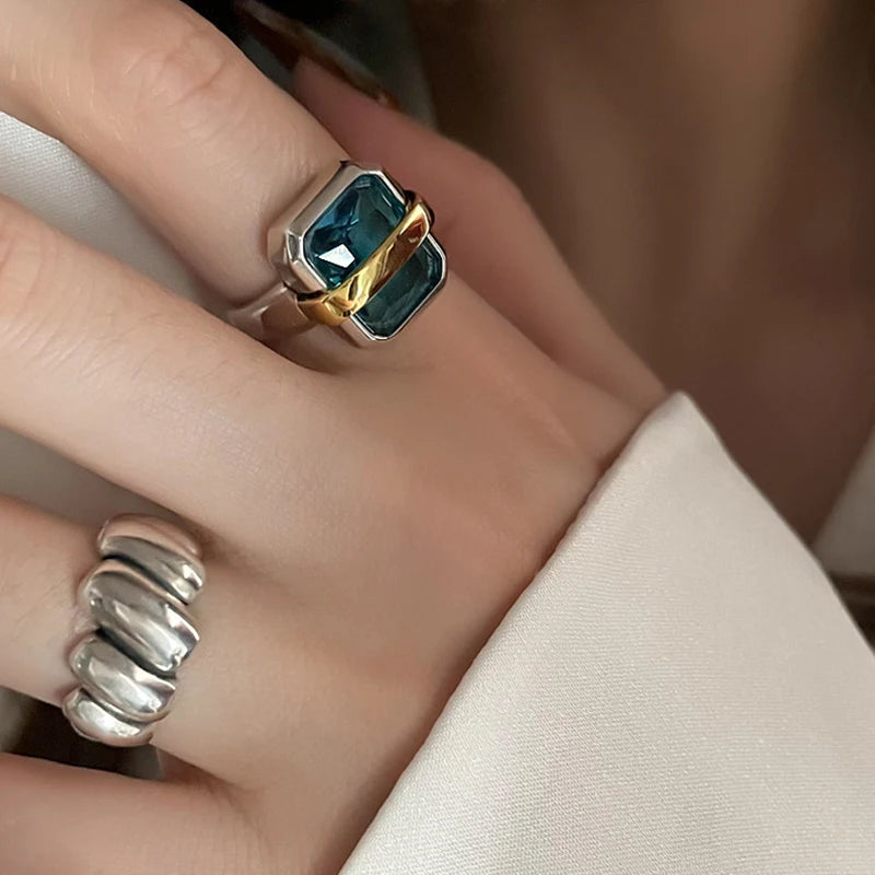 Zircons Geometric Ring