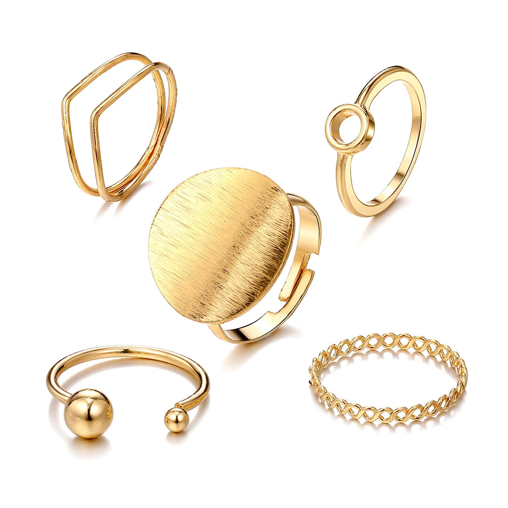Geometric Ball Hollowed Ring