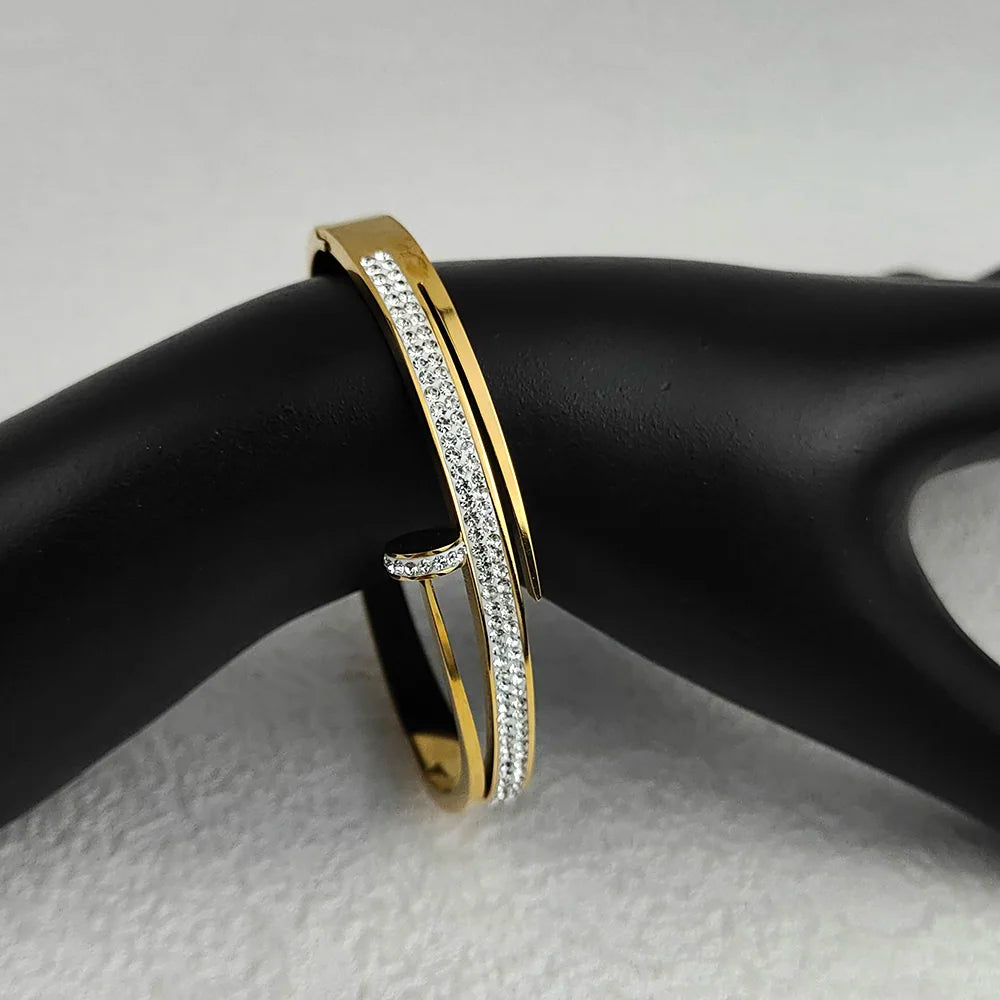 Stainless Steel Gold Plated Bracelet