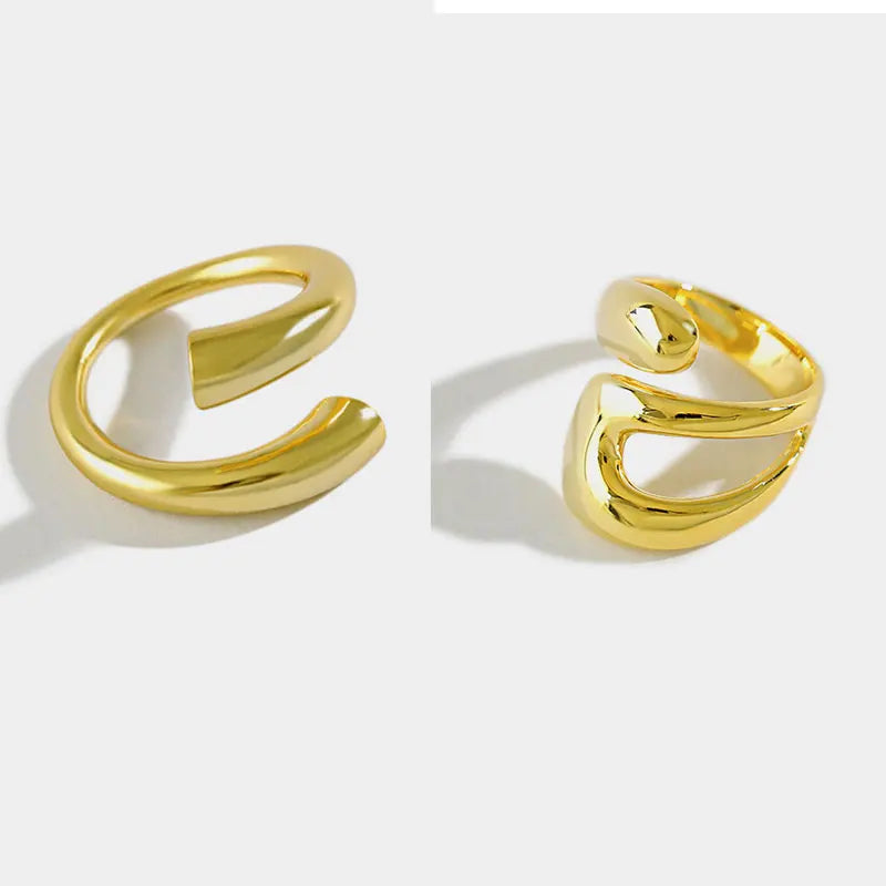 Minimalist Silver Color Ring
