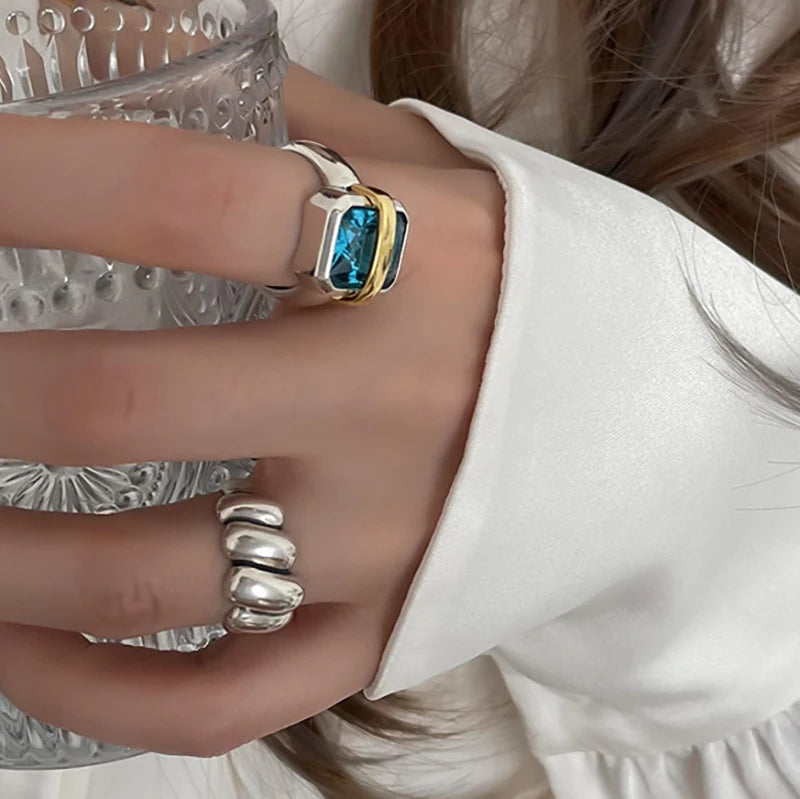 Zircons Geometric Ring