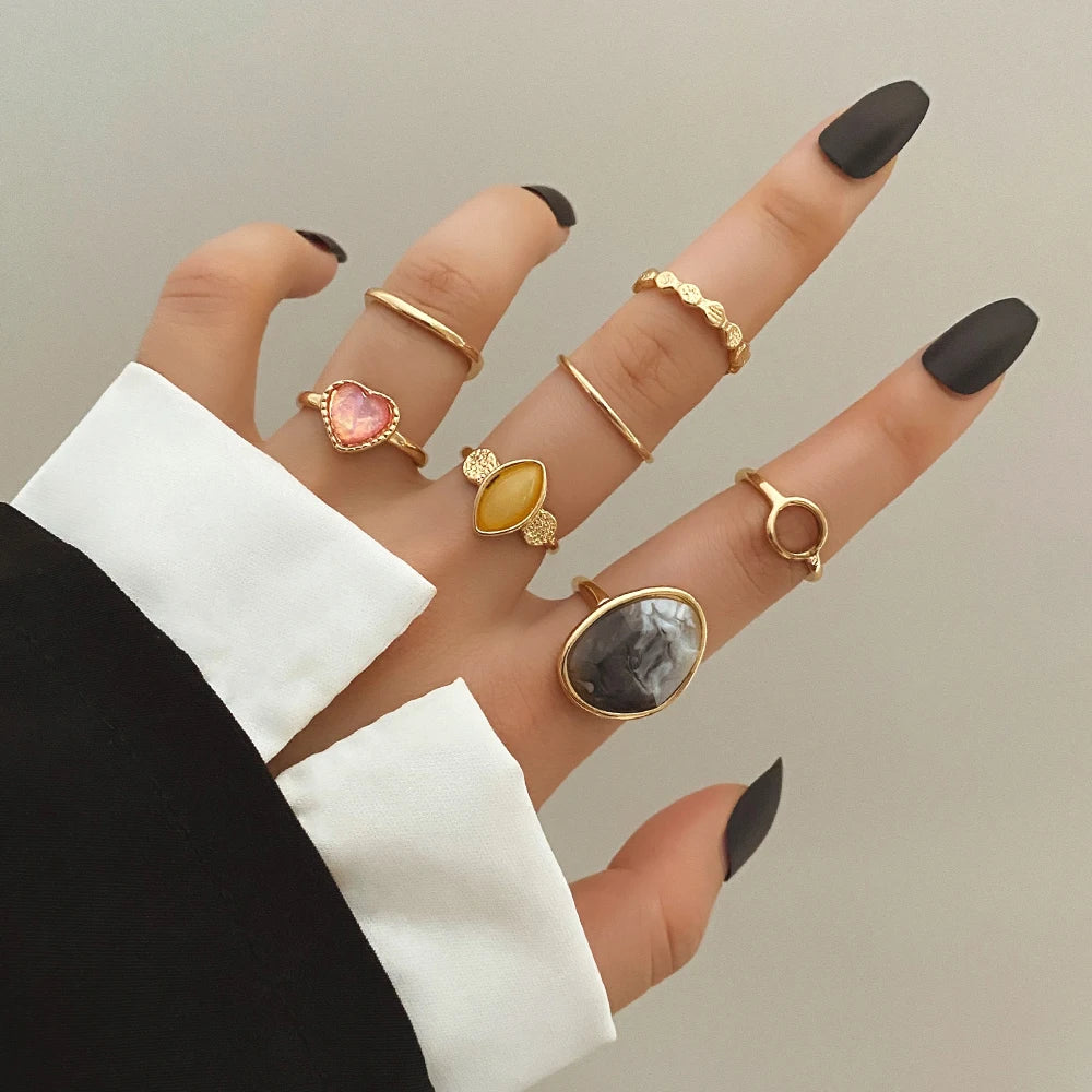 Trendy Geometric Ring
