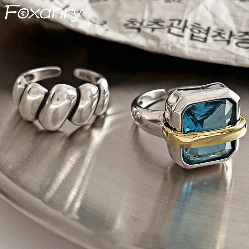 Zircons Geometric Ring