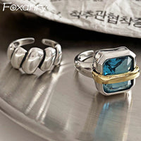 Thumbnail for Zircons Geometric Ring