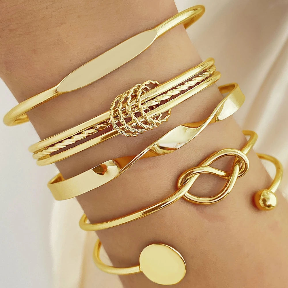 Bracelet Twisted Chain Bangle
