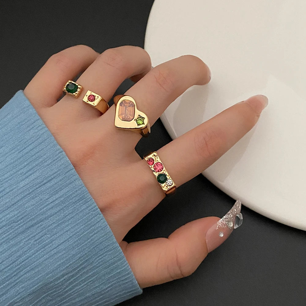 Trendy Geometric Ring
