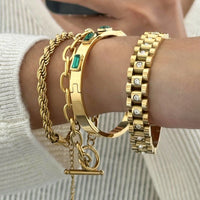 Thumbnail for Green Zircon Bracelet