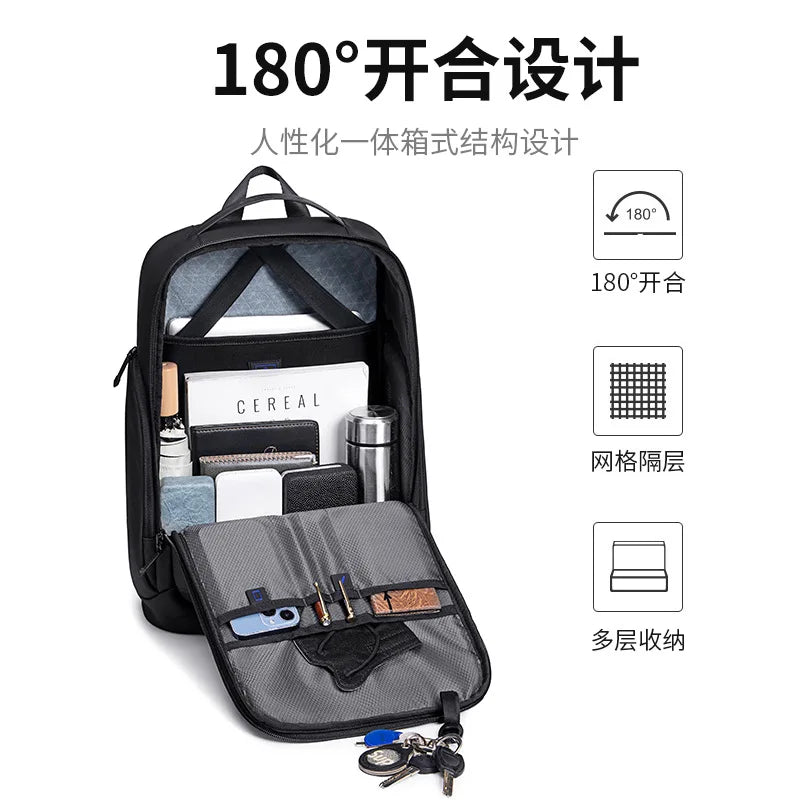 Business backpack with splash proof