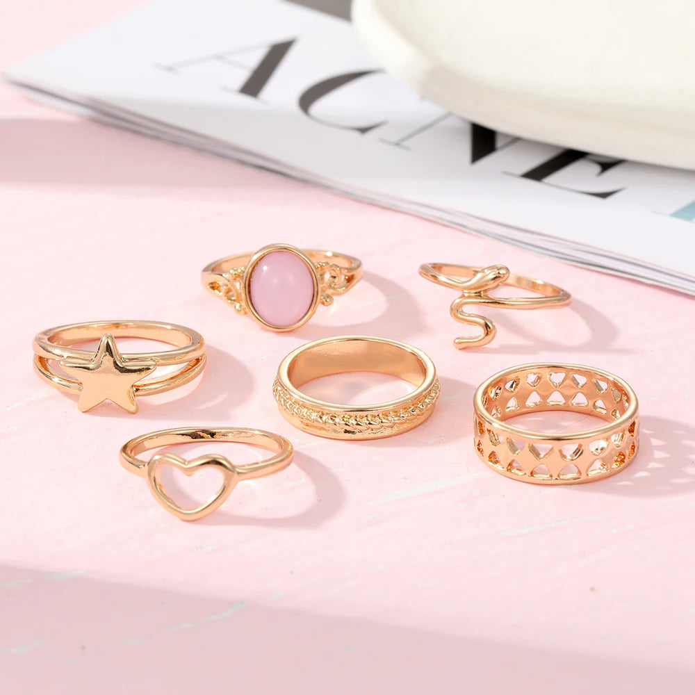 Trendy Geometric Ring