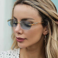 Thumbnail for Classic Rimless Sunglass