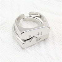 Thumbnail for Metal Suit Kissing Ring