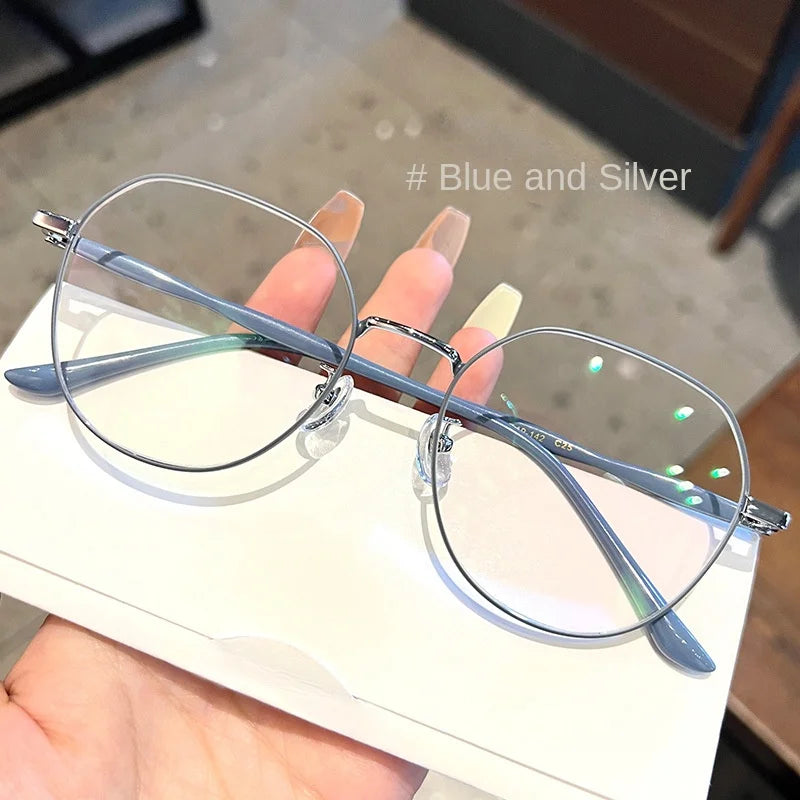 Clear Glasses Polygonal