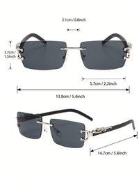 Thumbnail for 1PC Unisex Classic Square Sunglass
