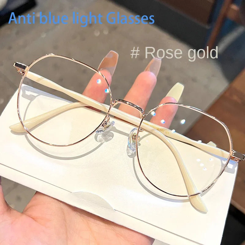 Clear Glasses Polygonal