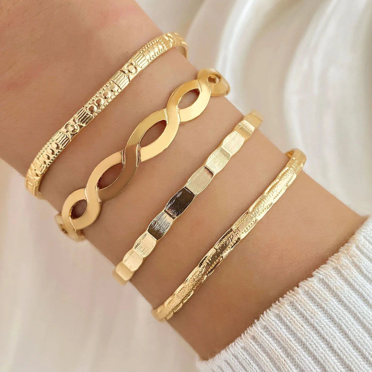 Bracelet Twisted Chain Bangle