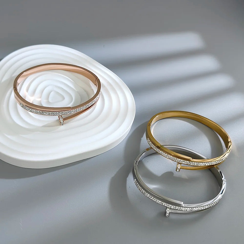 Stainless Steel Gold Plated Bracelet