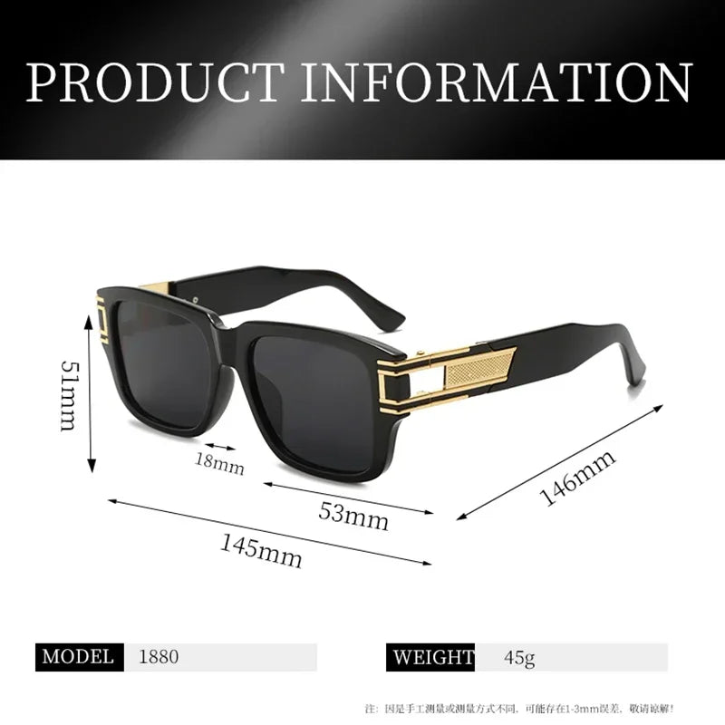 Classic Vintage Square Sunglass