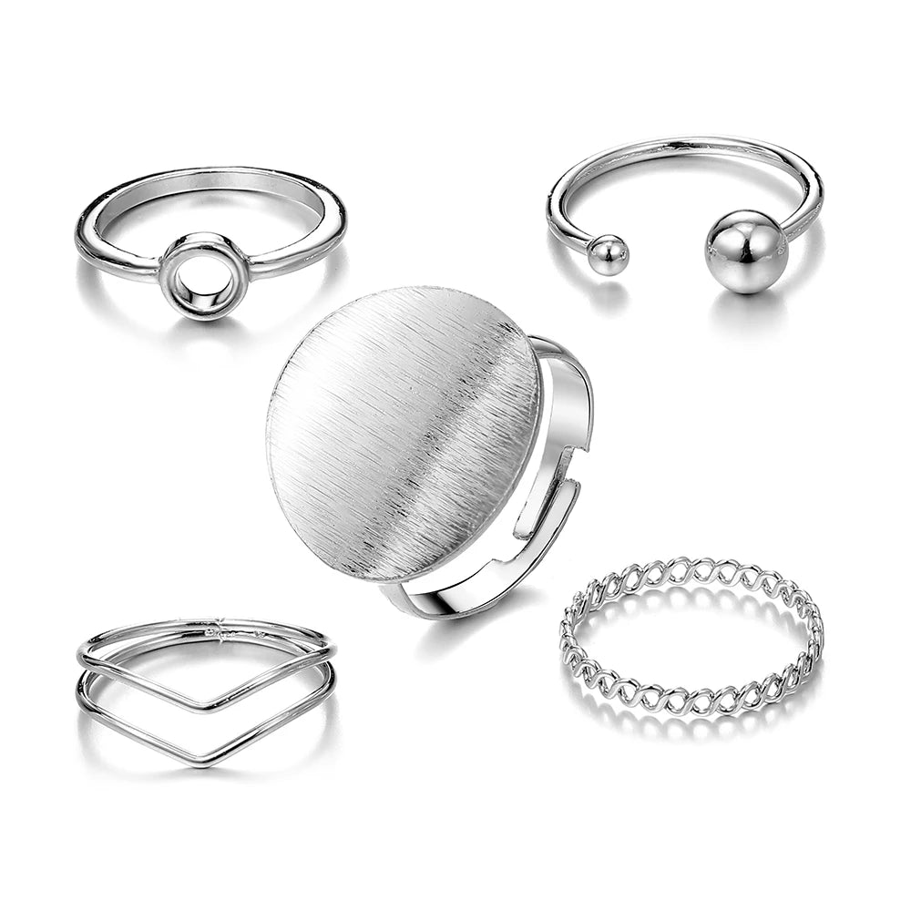 Geometric Ball Hollowed Ring