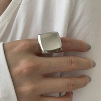 Thumbnail for Plated Dome Wide Ring