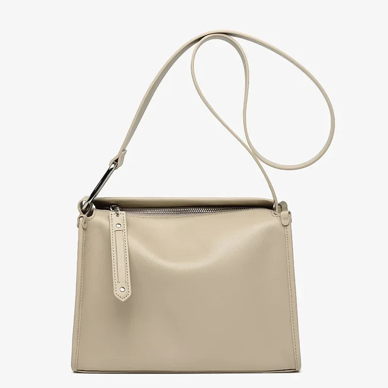 Vintage Cowhide Brown Leather Bag