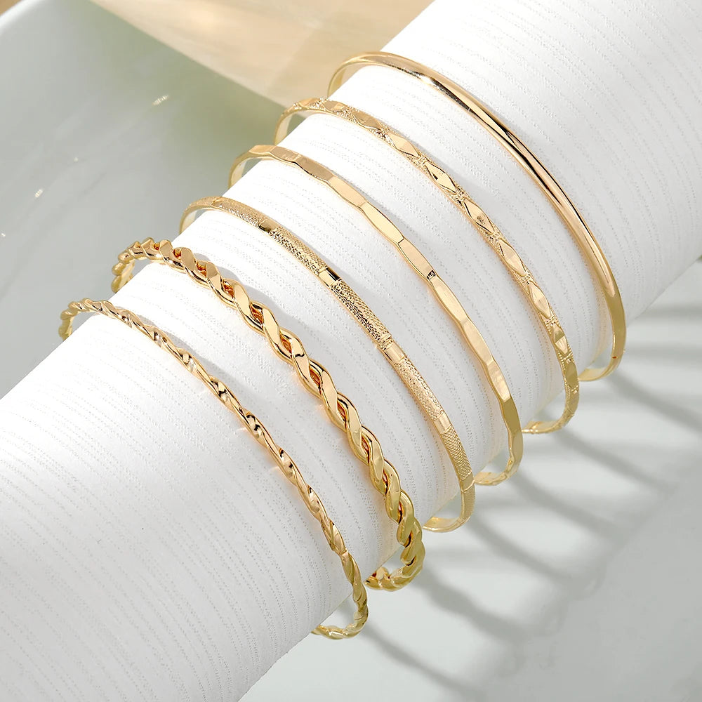 Bracelet Twisted Chain Bangle