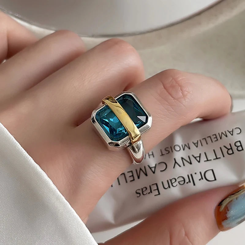 Zircons Geometric Ring