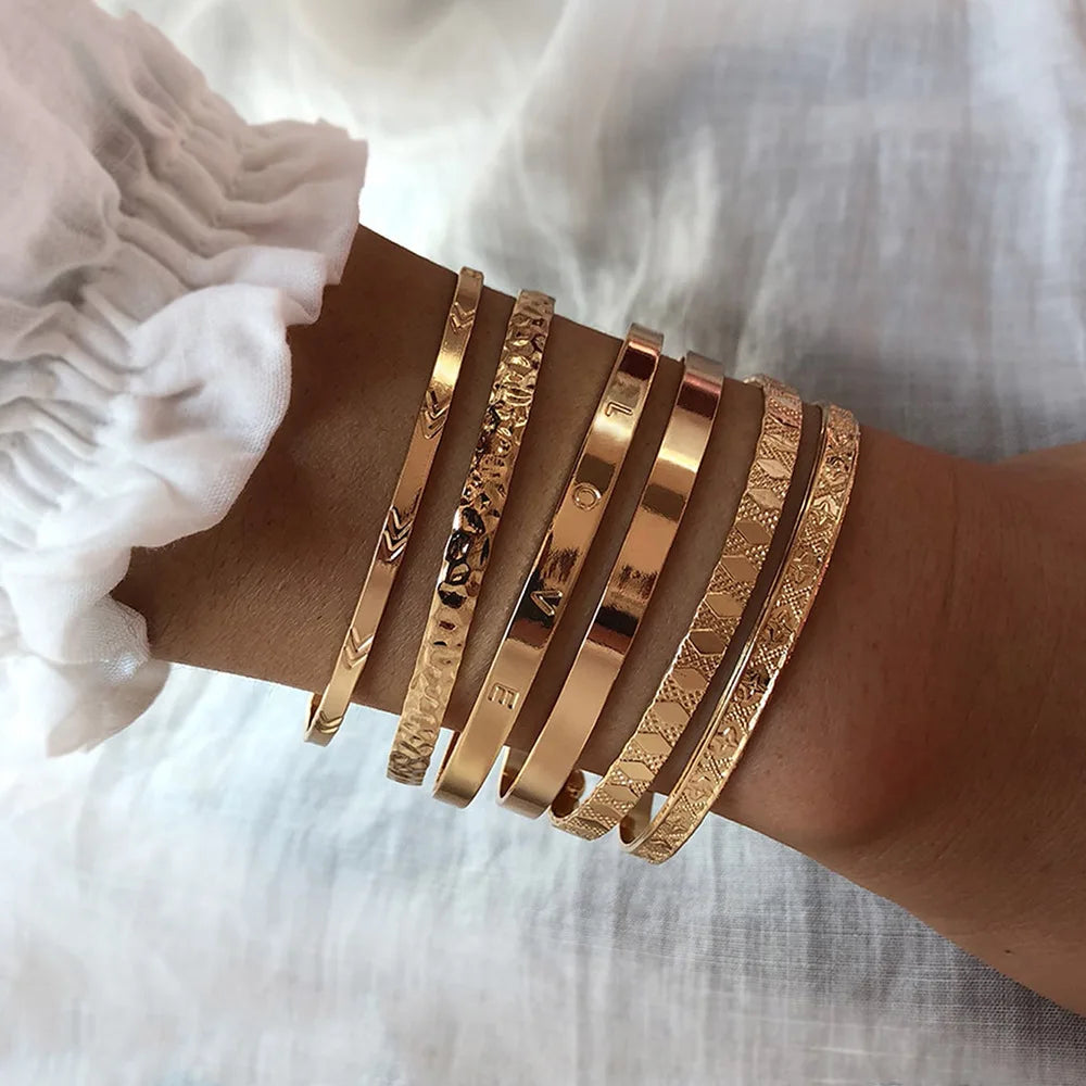Bracelet Twisted Chain Bangle