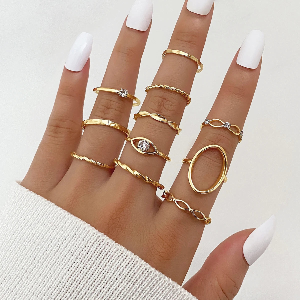 Geometric Ball Hollowed Ring