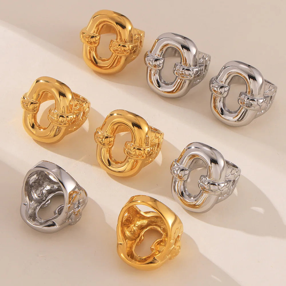 Retro Stainless Steel Ring