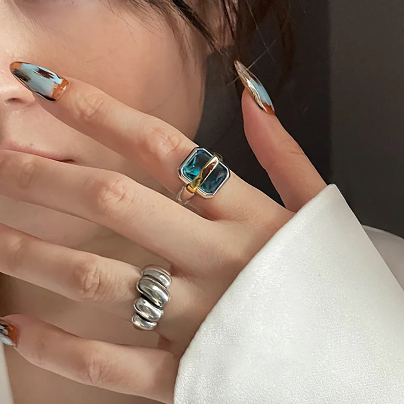 Zircons Geometric Ring
