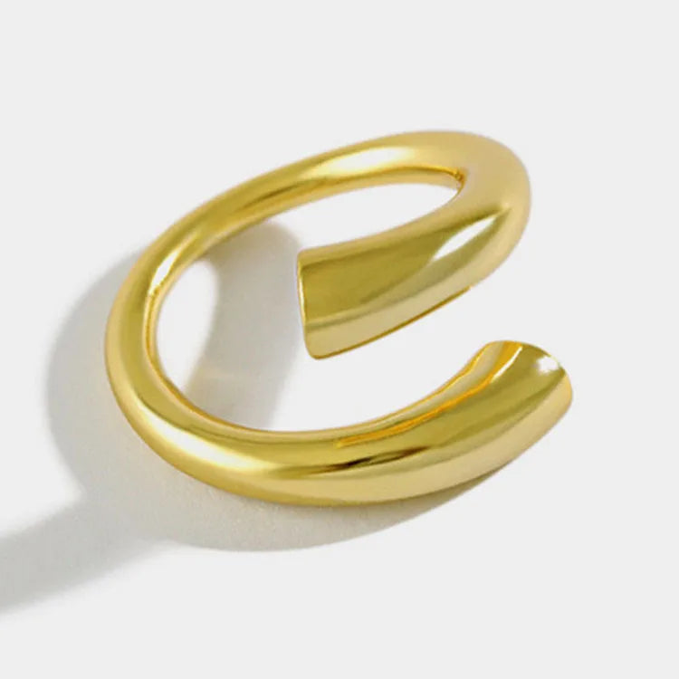 Minimalist Silver Color Ring